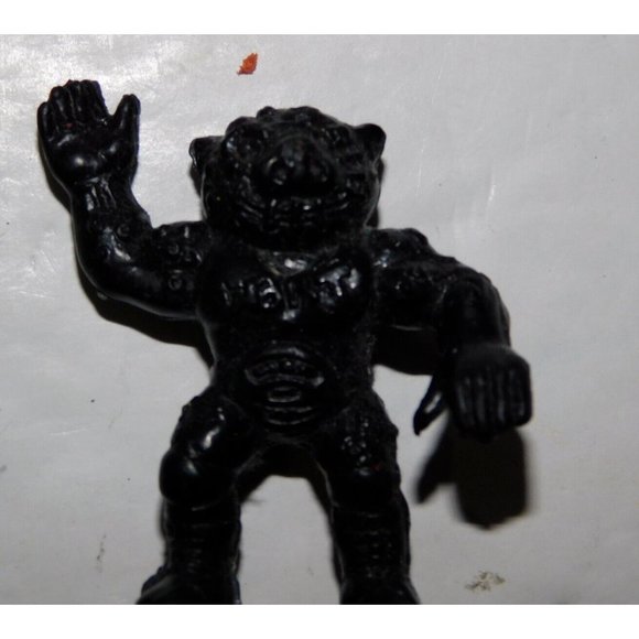 Lot 4 VTG 1986 Weird Balls Flyweight Wrestlers 2"  Figures Madballs TMAC - Picture 3 of 5